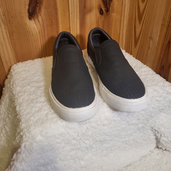 Jenn Ardor women's slip ons, size 10 casual walking shoes, Grey - Picture 6 of 8